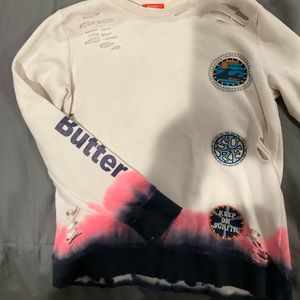 Butter sweatshirt girls size L (12)